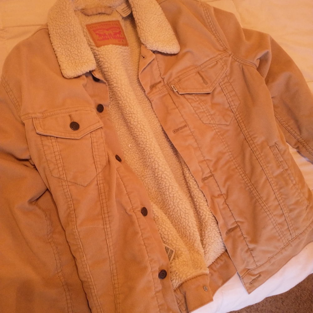 Levi's corduroy sherpa jacket